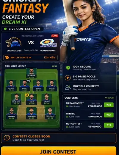 Hero11 (hero11 app) fantasy cricket & matchday visual 3